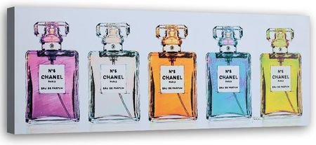 Feeby Obraz Na Płótnie Kolorowe Buteleczki Perfum 150X50