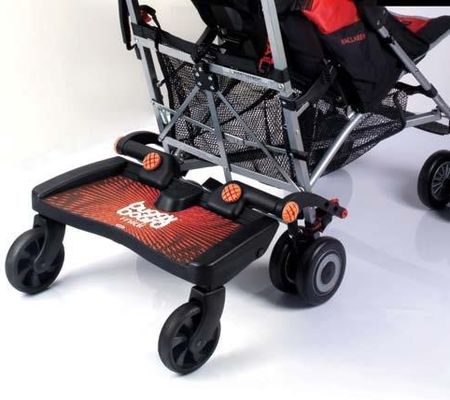 Lascal BuggyBoard maxi+ グレー/レッド Lascal® BuggyBoard® Maxi+, Czerwony Buggy Board z Czerwonym