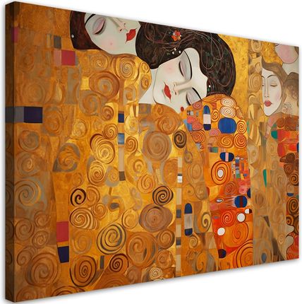 Obraz Na Płótnie Piękne Kobiety Abstrakcja G. Klimt 60X40