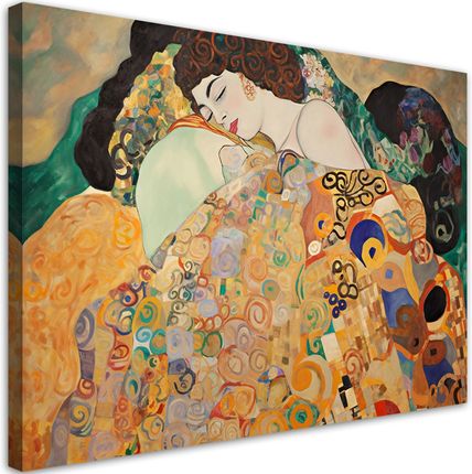 Obraz Na Płótnie Portret Kobiety G. Klimt 120X80