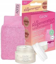 Zdjęcie Glov Lip Regeneration Duo Zestaw Rękawica Do Peelingu Ust + Regenerująco-Nawilżające Masełko Do Ust 15Ml - Górowo Iławeckie