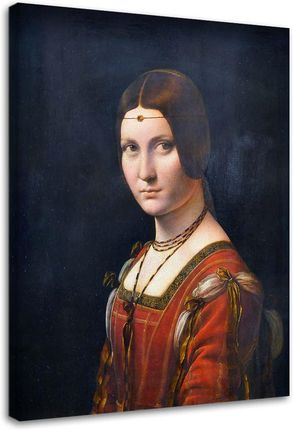 Feeby Obraz Na Płótnie La Belle Feronierre Da Vinci Reprodukcja 40X60
