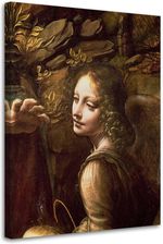 Zdjęcie Feeby Obraz Na Płótnie Madonna W Grocie Da Vinci Reprodukcja 40X60 - Bolesławiec
