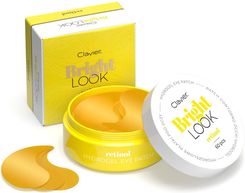 Zdjęcie Clavier Bright Look Hydrożelowe Płatki Pod Oczy Retinol 60Szt. - Czarne