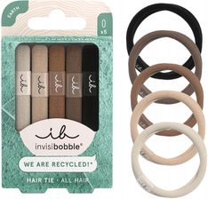 Invisibobble We Are Recycled! Mocha 5Pc Gumka Do Włosów 1 szt.