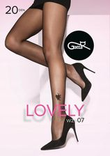 GATTA LOVELY wz.07 Rajstopy 20 DEN Nero / 4-L