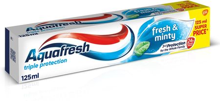 Aquafresh Triple Protection Fresh&Minty Pasta do zębów 125ml