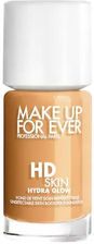 MAKE UP FOR EVER - HD Skin Hydra Glow – Niewidoczny podkład, blask i nawilżenie 3R48