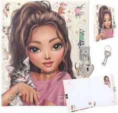 Zdjęcie Depesche Pamiętnik Na Kłódkę Top Model 12957A - Siewierz