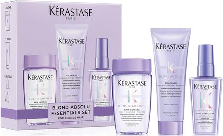 Kérastase Blond Absolu Discovery Set Zestaw Do Pielęgnacji Włosów 1szt.