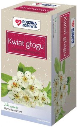 Silesian Pharma Rodzina Zdrowia Kwiat Głogu Herbatka Ziołowa 24 Sasz