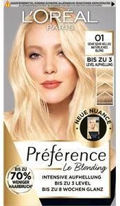 L’Oréal Paris Préférence Le Blonding 01 Bardzo Jasny Naturalny Blond 1 szt.