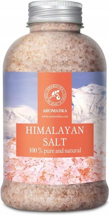 Aromatika Sól Himalajska Różowa Czysta I Naturalna Łagodząca Stres 600 g