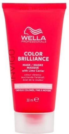 Wella Professionals Invigo Color Brilliance Maska Do Delikatnych I Normalnych Włosów Farbowanych 30 ml