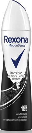 Rexona Spray Invisible Black & White Antyperspirant 150 ml