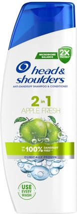 Head & Shoulders Apple Fresh Classic Clean Szampon Przeciwłupieżowy 2 W 1 330 ml
