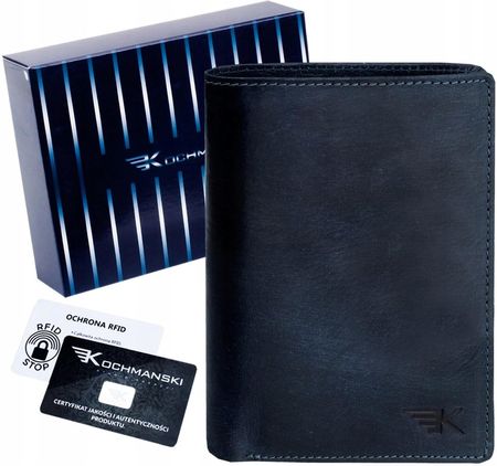 Kochmanski portfel męski skórzany Premium duży