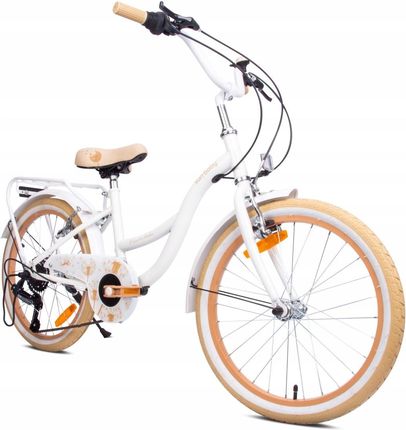 Sun Baby Rower 20 Cali Dla Dziewczynki Dziecięcy Shimano 6 Biegów Flowe Bike