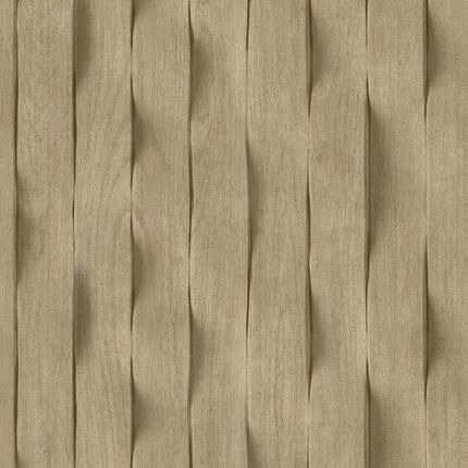 Ugepa Tapeta Dekoracyjna Imitacja Drewna Deski Fale Efekt 3D Winyl Na Flizelinie