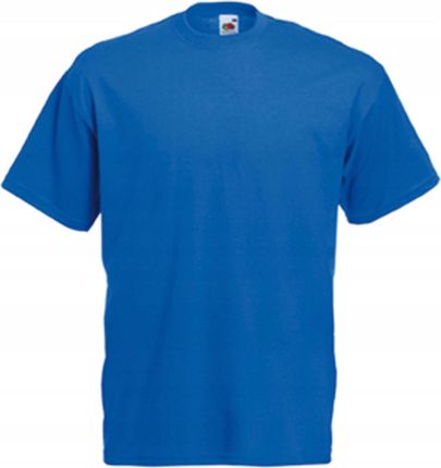 Koszulka Męska Fruit of the Loom Valueweight Niebieski T-Shirt XL