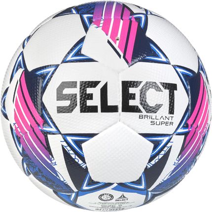 Select Brillant Super Fifa Quality Pro V24 Ball 100032 : Kolor - Białe, Rozmiar - 5