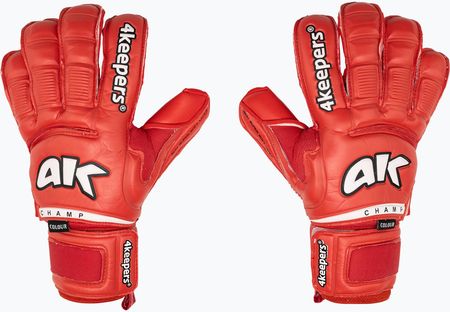 Rękawice Bramkarskie Dziecięce 4Keepers Champ Colour Red Vi Rf2G Czerwone