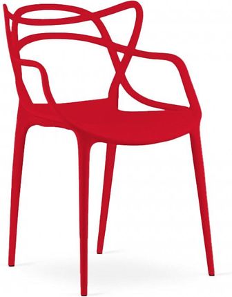 Krzesło Plastikowe Kato Czerwone