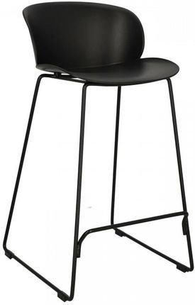 Krzesło Stołek Barowy Viva 66 Cm Czarny
