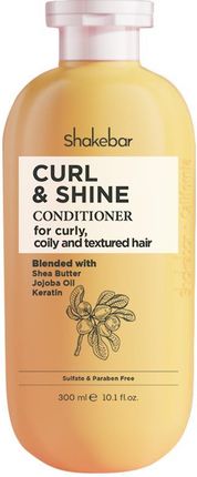 Shakebar Curl & Shine odżywka do włosów kręconych 300 ml