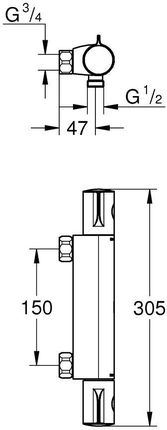 Grohe Grohtherm 800 1022072430 - zdjęcie 2