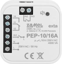 Zdjęcie MODUŁ PRZEKAŹNIKA BEZPOTEN. DOPUSZKOWY 16A 230V PEP-10/16A EXT10000320 ZAMEL - Lubartów
