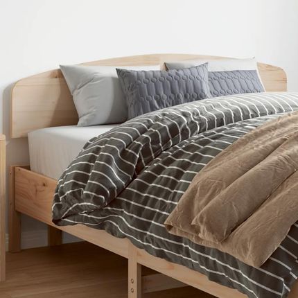 Vidaxl Wezgłowie do łóżka, 160 cm, lite drewno sosnowe (842494)