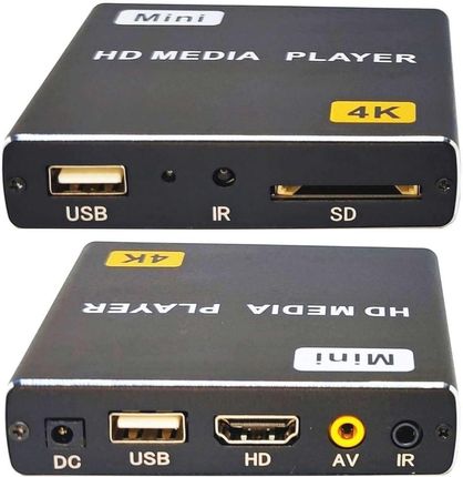 Odtwarzacz multimedialny 4K VenBOX PDM16U, USB/SD, HDMI/AV, Digital Signage player, Audio Box