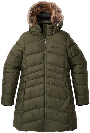 Damski płaszcz zimowy Marmot Wm's Montreal Coat Wielkość: L / Kolor: ciemnozielony