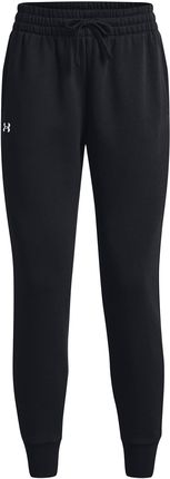 Damskie spodnie dresowe Under Armour Rival Fleece Jogger Wielkość: XS / Kolor: czarny