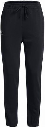 Damskie spodnie dresowe Under Armour Rival Terry Jogger Wielkość: XS / Kolor: czarny