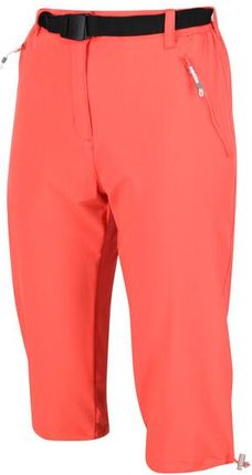 Damskie spodnie 3/4 Regatta Xrt Capri Light Wielkość: XS / Kolor: pomarańczowy