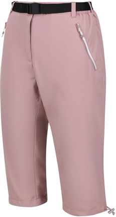 Damskie spodnie 3/4 Regatta Xrt Capri Light Wielkość: S / Kolor: różowy