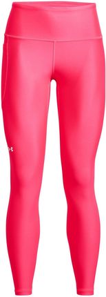Damskie legginsy Under Armour HG Armour HiRise Leg Wielkość: XS / Kolor: różowy/biały