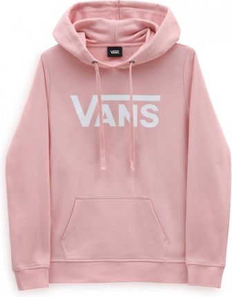 Bluza damska Vans Wm Drop V Logo Hoodie Wielkość: S / Kolor: jasnoróżowy