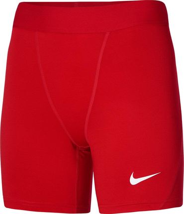 Spodenki damskie Nike DF Strike NP Short czerwone DH8327 657