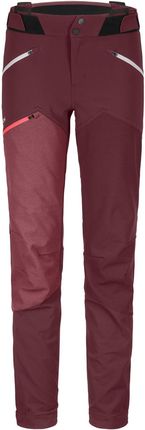Spodnie damskie Ortovox W's Westalpen Softshell Pants Wielkość: M / Kolor: czerwony