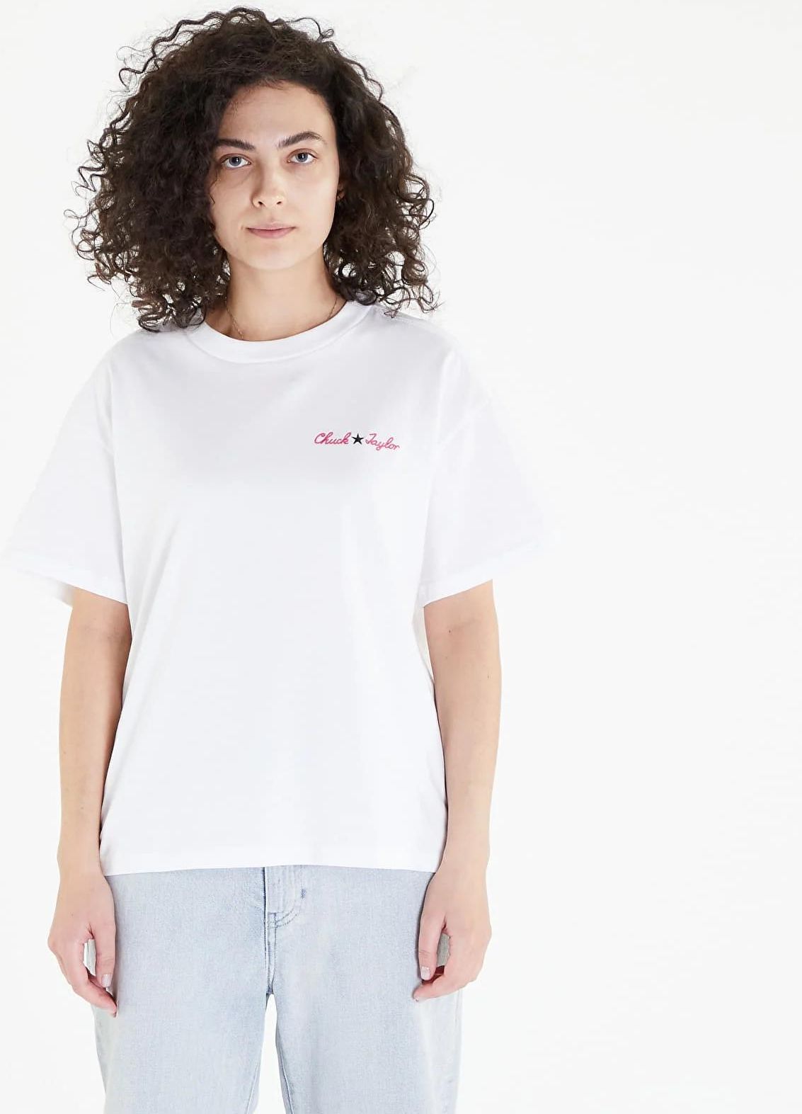 Converse All Star Oversized Tee White - Ceny i opinie - Ceneo.pl