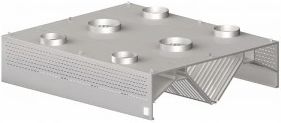 Stalgast Okap centralny kompensacyjno-indukcyjny 1600x2200x450 mm