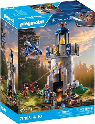 Playmobil 71483 Rycerska Wieża Z Kowalem I Smokiem