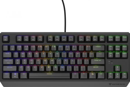 Klawiatura Genesis THOR 230 TKL czarna (NKG2079)