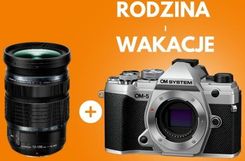 Aparat OM SYSTEM OM-5  Srebrny + Obiektyw OM System 12-100 mm f/4 IS Pro