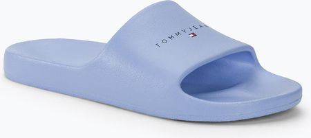 Klapki damskie Tommy Jeans Printed Pu Pool Slide moderate blue | WYSYŁKA W 24H | 30 DNI NA ZWROT