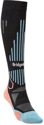 Damskie skarpety Bridgedale Ski Lightweight Women's Rozmiar skarpet: 38-40 / Kolor: czarny