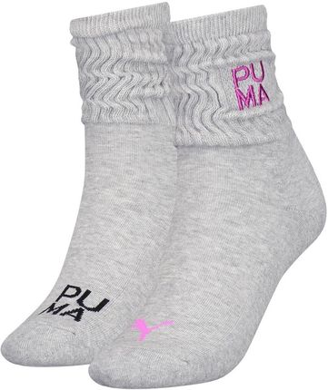 Damskie skarpety Puma Women Slouch Sock 2P Rozmiar skarpet: 39-42 / Kolor: zarys